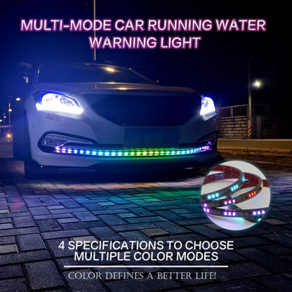 Z15-150CM 150cm DC12V-24V Car Front Grille LED RGB Daytime Running Lights Strip Colorful Lamp - In Car by buy2fix | Online Shopping UK | buy2fix