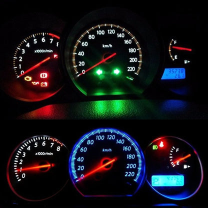10 in 1 T5 Car Instrument Panel LED Decorative Light (Red Light) - In Car by buy2fix | Online Shopping UK | buy2fix