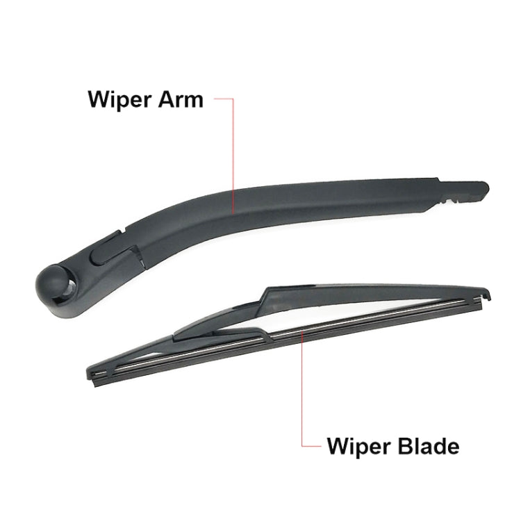 JH-BZ13 For Mercedes-Benz B180/200/260 W245 2005-2010 Car Rear Windshield Wiper Arm Blade Assembly A 245 820 08 44 - In Car by buy2fix | Online Shopping UK | buy2fix