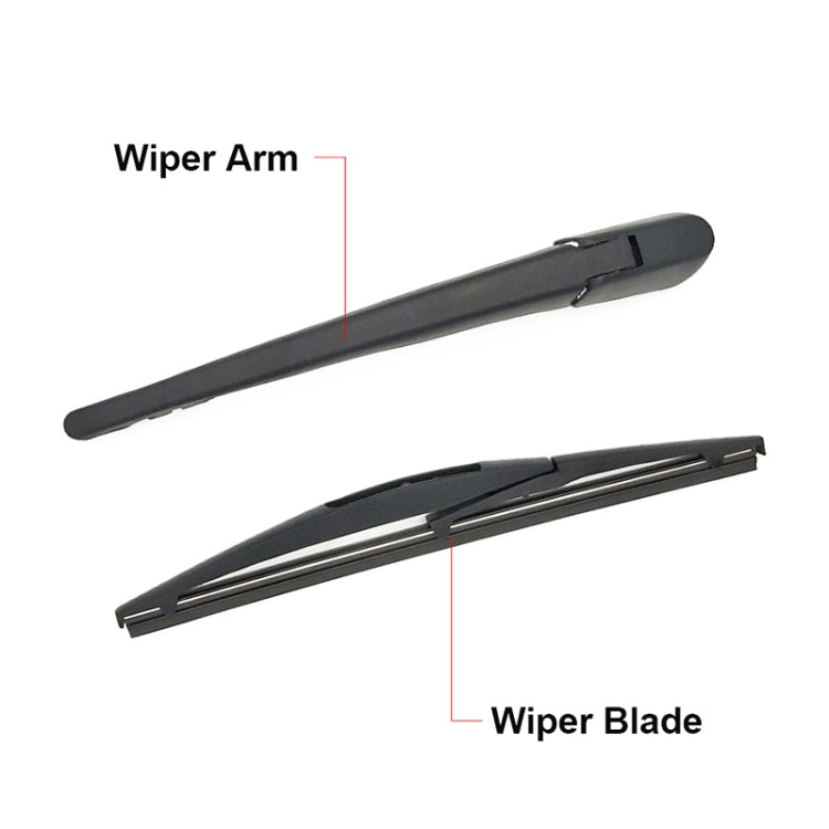 JH-HD14 For Honda Vezel 2015-2017 Car Rear Windshield Wiper Arm Blade Assembly 76720-T7J-H01 - In Car by buy2fix | Online Shopping UK | buy2fix