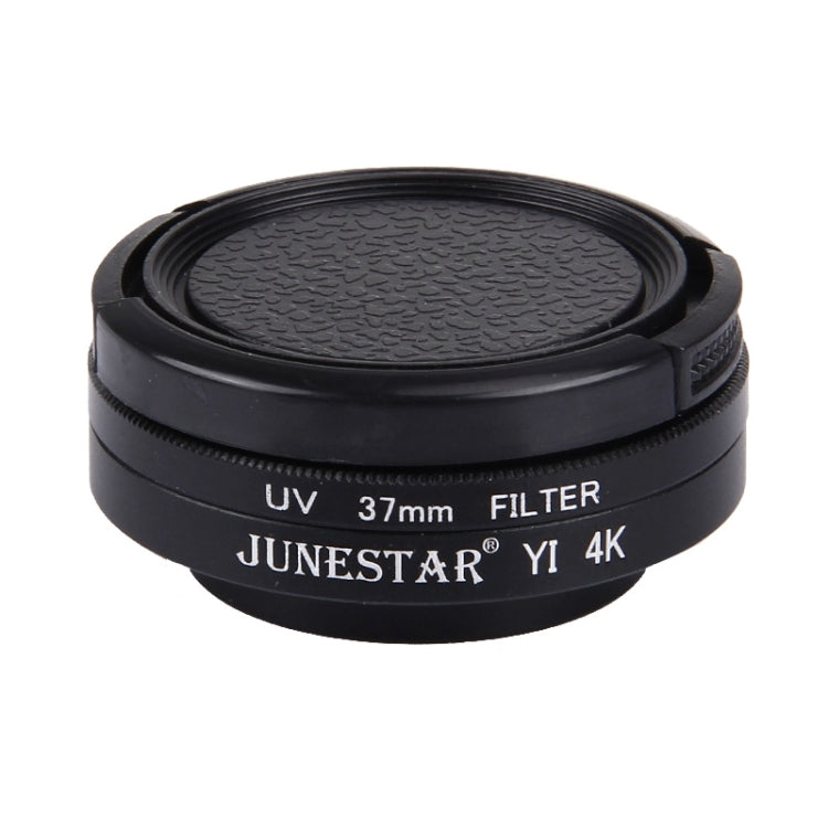 JUNESTAR for Xiaomi Xiaoyi Yi II 4K Sport Action Camera Proffesional 37mm UV Filter + Lens Protective Cap - DJI & GoPro Accessories by JSR | Online Shopping UK | buy2fix