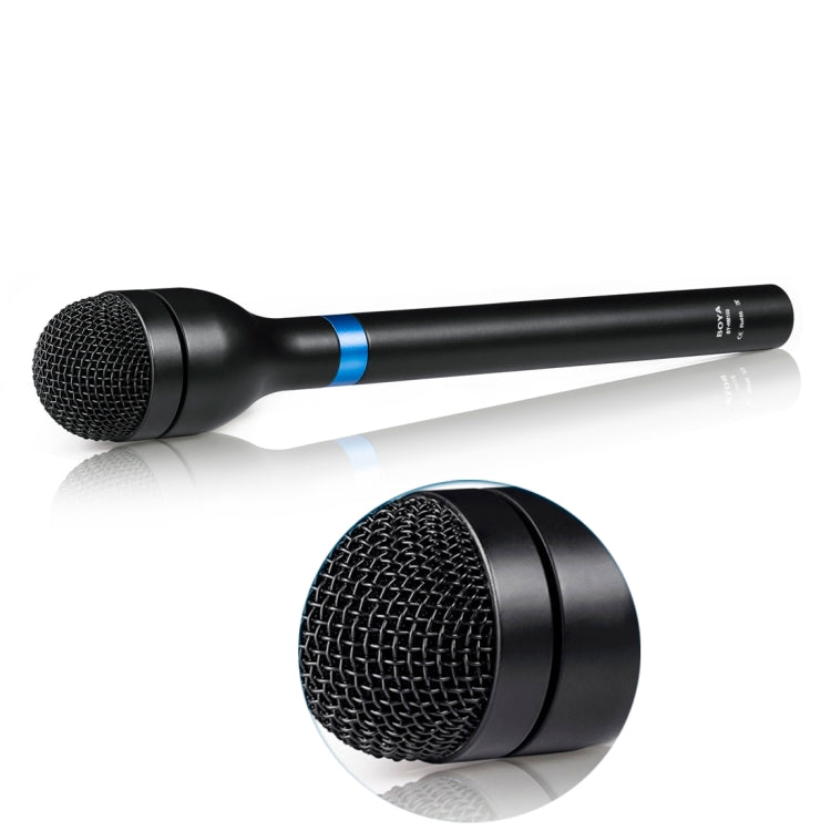 BOYA BY-HM100 Omni-Directional Handheld Dynamic Microphone with XLR Connector - Consumer Electronics by BOYA | Online Shopping UK | buy2fix