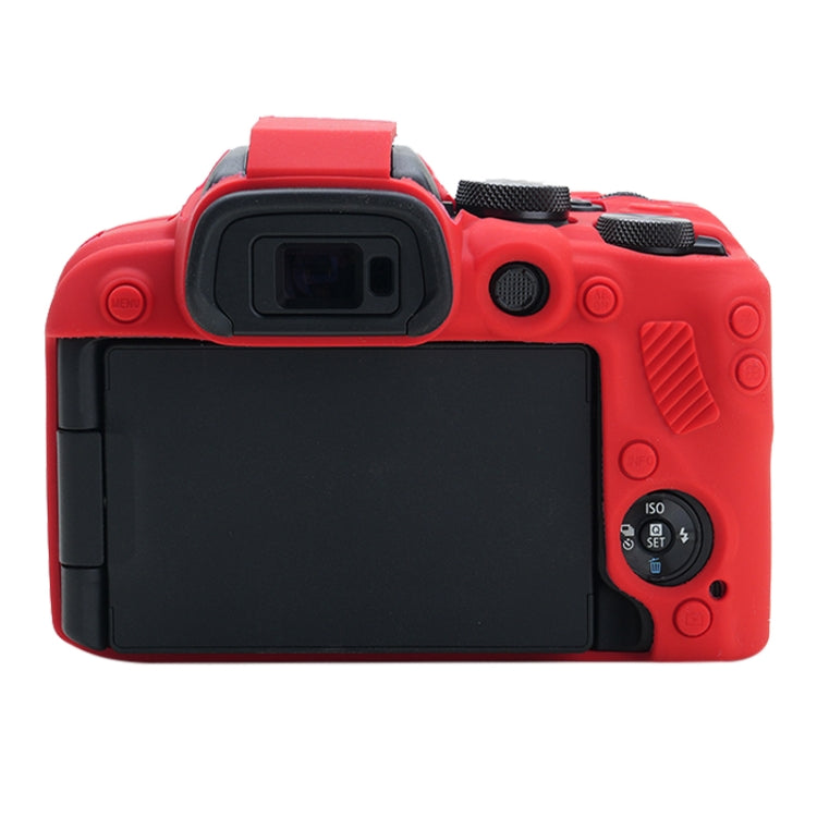 For Canon EOS R10 Soft Silicone Protective Case (Red) - Camera Accessories by buy2fix | Online Shopping UK | buy2fix