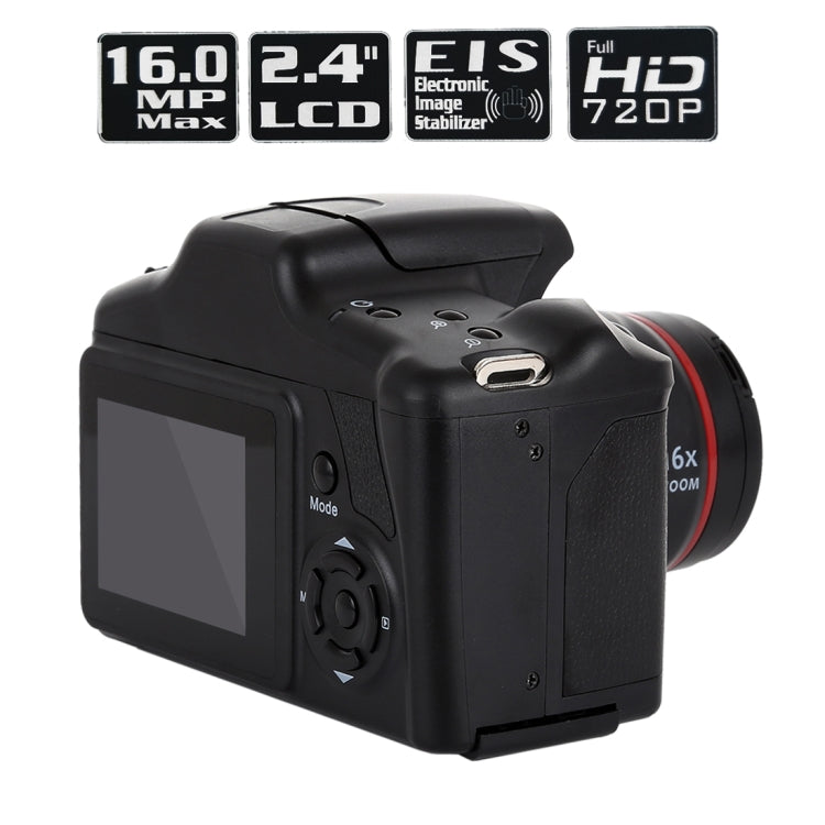 1.3 Mega Pixel HD DV SLR Camera, 2.4 inch LCD, Full HD 720P Recording, EIS - Consumer Electronics by buy2fix | Online Shopping UK | buy2fix
