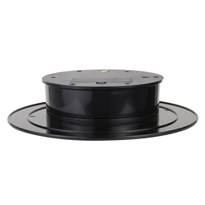 25cm 360 Degree Electric Rotating Turntable Display Stand Video Shooting Props Turntable for Photography, Load 3kg, Powered by Battery(Black) - Camera Accessories by buy2fix | Online Shopping UK | buy2fix