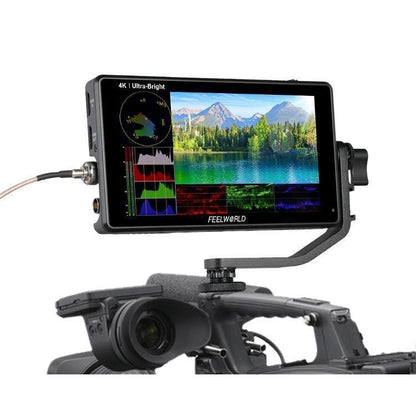 FEELWORLD LUT6S 1920x1080 2600 nits 6 inch IPS Screen HDMI 4K Touch Screen SDI HDI Camera Field Monitor - Camera Accessories by FEELWORLD | Online Shopping UK | buy2fix