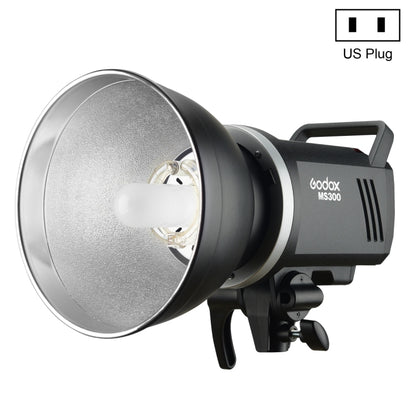 Godox MS300 Studio Flash Light 300Ws Bowens Mount Studio Speedlight with Cover(US Plug) - Shoe Mount Flashes by Godox | Online Shopping UK | buy2fix