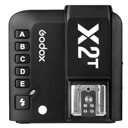 Godox X2T-F E-TTL II Bluetooth Wireless Flash Trigger for FUJIFILM (Black) - Wireless Flash Trigger by Godox | Online Shopping UK | buy2fix