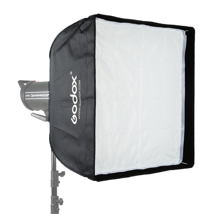 Godox 60 x 60cm Rectangle Softbox Photo Studio Bowens Mount Diffuser for Speedlite (Black) -  by Godox | Online Shopping UK | buy2fix