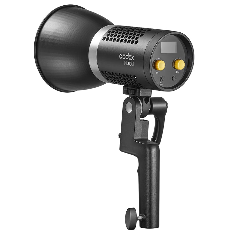 Godox ML60BI 60W LED Light 2800-6500K Brightness Adjustment Video Studio Flash Light(UK Plug) - Camera Accessories by Godox | Online Shopping UK | buy2fix