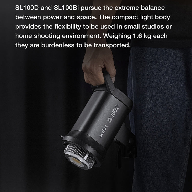Godox SL100D 100W 5600K Daylight-balanced LED Light Studio Continuous Photo Video Light(UK Plug) - Camera Accessories by Godox | Online Shopping UK | buy2fix