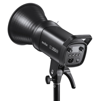 Godox SL100BI 100W 2800-6500K LED Light Studio Continuous Photo Video Light(UK Plug) - Shoe Mount Flashes by Godox | Online Shopping UK | buy2fix