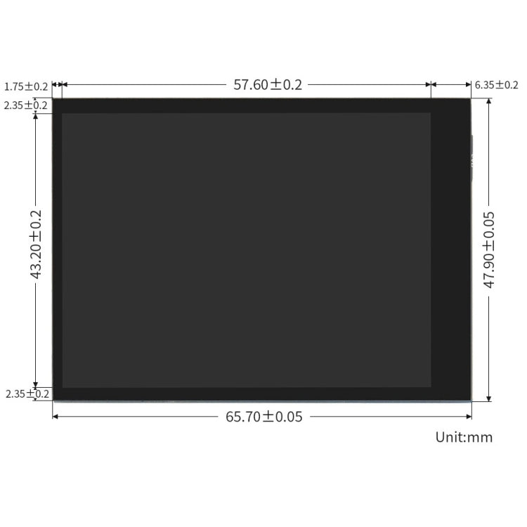 Waveshare 2.8 inch Touch Screen Expansion Fully Laminated Display For Raspberry Pi CM4 - Modules Expansions Accessories by WAVESHARE | Online Shopping UK | buy2fix