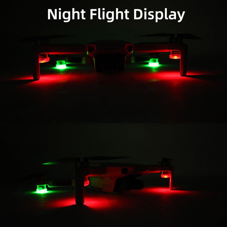 Sunnylife 2-Green + 2-Red Night Strobe LED Light Indicator Light for DJI Mavic 2 / Mini / Mavic Air 2 / FPV - Others by Sunnylife | Online Shopping UK | buy2fix