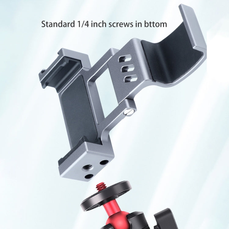 RUIGPRO Smartphone Fixing Clamp 1/4 inch Holder Mount Bracket for DJI OSMO Pocket / Pocket 2 - DJI & GoPro Accessories by RUIGPRO | Online Shopping UK | buy2fix