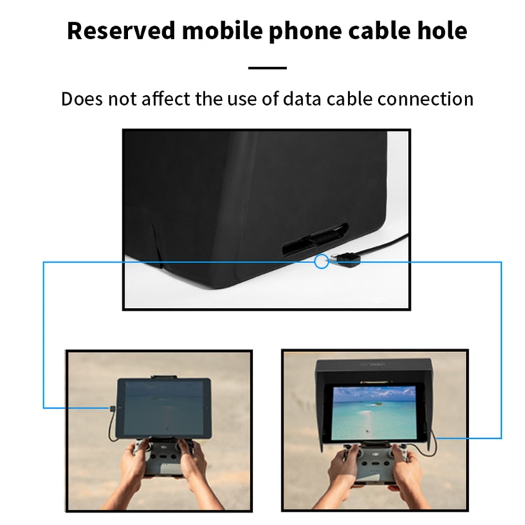STARTRC Tablet PC Foldable Controller Sunshade for DJI FPV / Mavic Mini / Air / Air 2 / Air 2S / Mini 2 / Phantom 3 / Phantom 4 - DJI & GoPro Accessories by STARTRC | Online Shopping UK | buy2fix