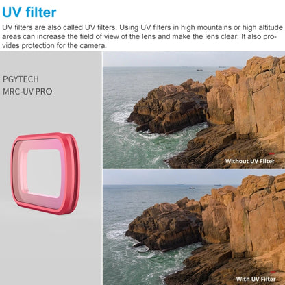 PGYTECH P-18C-010 MRC-UV Profession Diving Color Lens Filter for DJI Osmo Pocket - DJI & GoPro Accessories by PGYTECH | Online Shopping UK | buy2fix