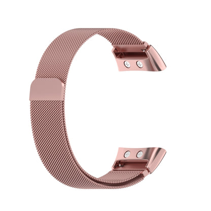 For Garmin Forerunner 45 / 45S / Swim 2 Milanese Watch Band(Rose Pink) - Smart Wear by buy2fix | Online Shopping UK | buy2fix