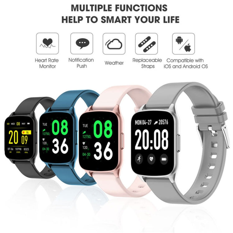 Lokmat KW17 1.3 inch TFT Screen IP68 Waterproof Smart Watch, Support Sleep Monitor / Heart Rate Monitor / Blood Pressure Monitor(Black) - Smart Watches by Lokmat | Online Shopping UK | buy2fix