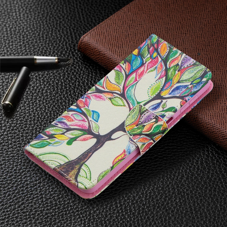 For Samsung Galaxy A32 5G Colored Drawing Pattern Horizontal Flip Leather Case with Holder & Card Slots & Wallet(Tree Life) - Samsung Accessories by buy2fix | Online Shopping UK | buy2fix