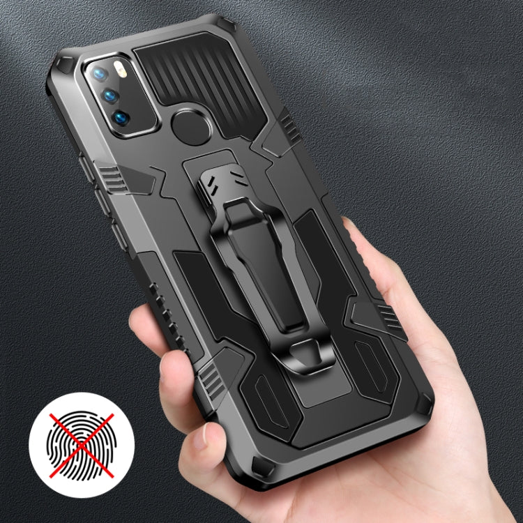 For OPPO Reno5 5G Machine Armor Warrior Shockproof PC + TPU Protective Case(Army Green) - OPPO & vivo Accessories by buy2fix | Online Shopping UK | buy2fix