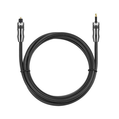 EMK OD6.0mm 3.5mm Digital Sound Toslink to Mini Toslink Digital Optical Audio Cable, Length:1.5m - Audio Optical Cables by EMK | Online Shopping UK | buy2fix