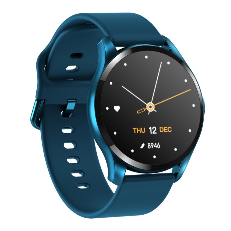 T88 1.28 inch TFT Color Screen IP67 Waterproof Smart Watch, Support Body Temperature Monitoring / Sleep Monitoring / Heart Rate Monitoring(Blue) - Smart Wear by buy2fix | Online Shopping UK | buy2fix