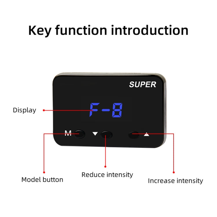 For Ford Ecosport 2013-2017 Car Potent Booster Electronic Throttle Controller - In Car by buy2fix | Online Shopping UK | buy2fix