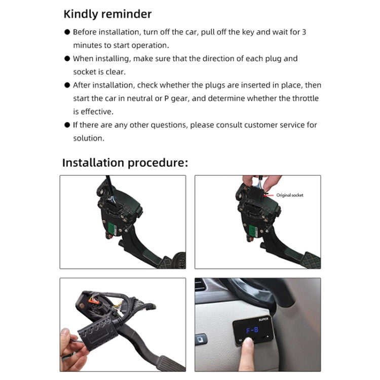 For Nissan Navara D22 2008- Car Potent Booster Electronic Throttle Controller - In Car by buy2fix | Online Shopping UK | buy2fix