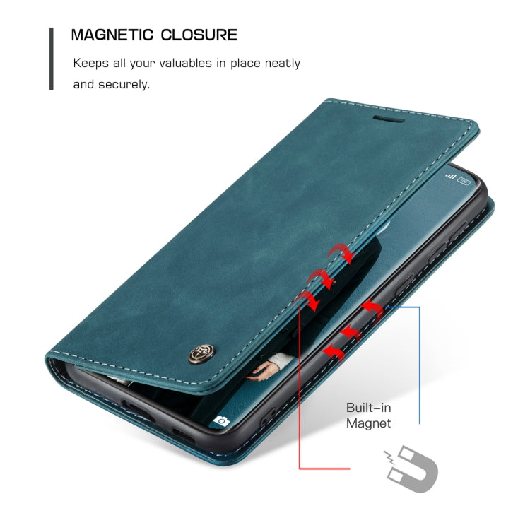 For Xiaomi Mi 11 CaseMe 013 Multifunctional Horizontal Flip Leather Case with Holder & Card Slot & Wallet(Blue) - Xiaomi Cases by CaseMe | Online Shopping UK | buy2fix