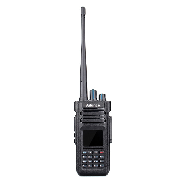 RETEVIS HD1 136-174&400-480MHz&76-107.95MHz 3000CHS Dual Band DMR Digital Waterproof Two Way Radio Handheld Walkie Talkie, EU Plug(Black) - Handheld Walkie Talkie by RETEVIS | Online Shopping UK | buy2fix