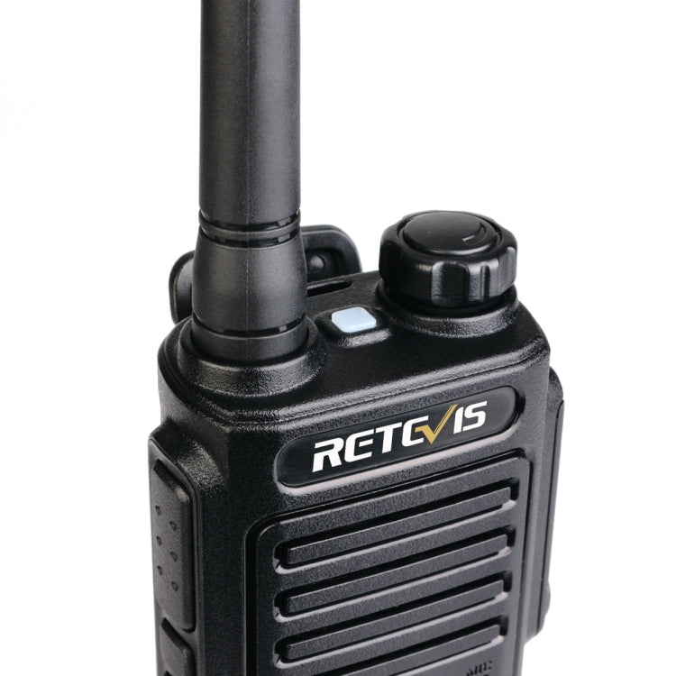 RETEVIS RT47 PMR446 16CHS IP67 Waterproof FRS Two Way Radio Handheld Walkie Talkie, EU Plug(Black) - Handheld Walkie Talkie by RETEVIS | Online Shopping UK | buy2fix