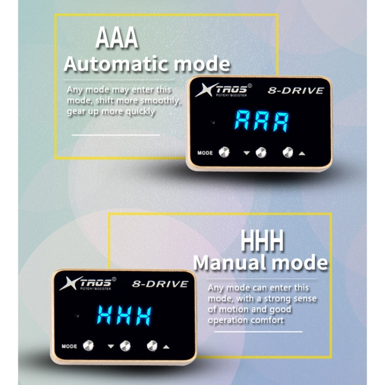 For Toyota Innova 2016-2019 TROS 8-Drive Potent Booster Electronic Throttle Controller Speed Booster - In Car by TROS | Online Shopping UK | buy2fix