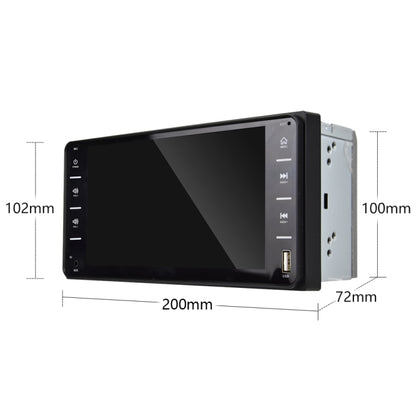 Q3160 7 inch Car Touch Capacitive Screen MP5 Player Support FM / TF / Mirror Link for Toyota Corolla - In Car by buy2fix | Online Shopping UK | buy2fix