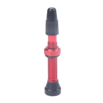 A5591 2 PCS 40mm Red French Tubeless Valve Core with A-type Wrench for Road Bike - Outdoor & Sports by buy2fix | Online Shopping UK | buy2fix