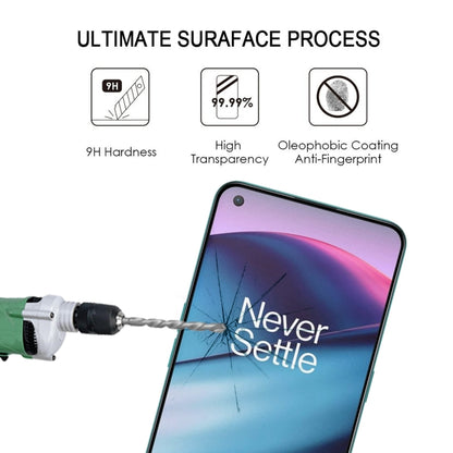 For OnePlus Nord CE 5G Full Glue Full Cover Screen Protector Tempered Glass Film - OnePlus Tempered Glass by buy2fix | Online Shopping UK | buy2fix