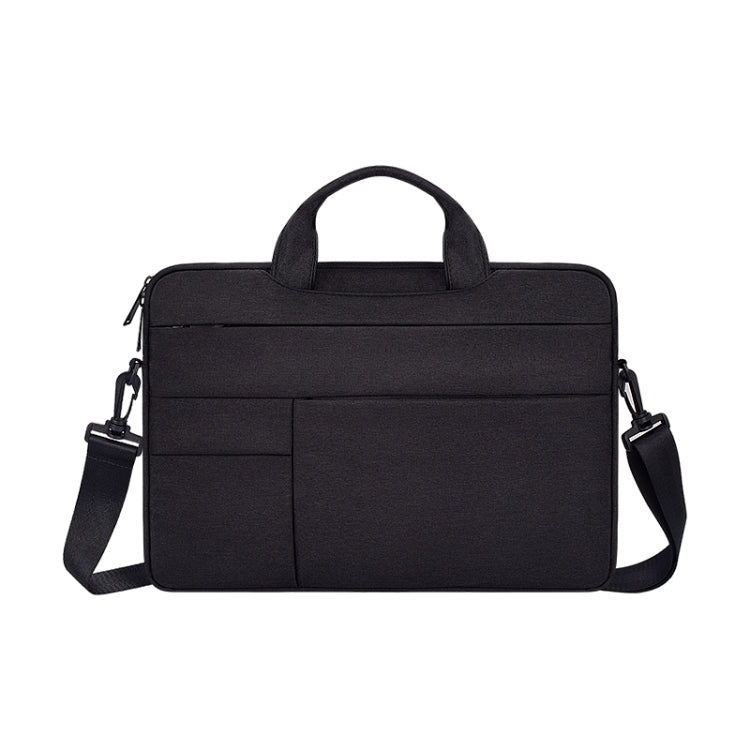 ND05SDJ Oxford Cloth + Nylon Laptop Portable Shoulder Bag, Size:13.3 inch(Black) - 13.3 inch by buy2fix | Online Shopping UK | buy2fix