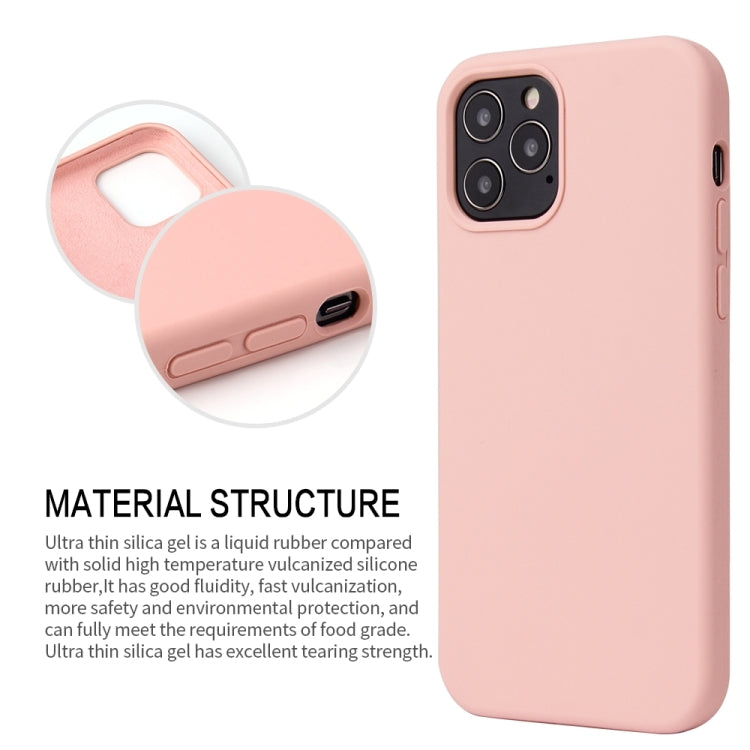 For iPhone 13 mini Solid Color Liquid Silicone Shockproof Protective Case (Light Purple) - iPhone 13 mini Cases by buy2fix | Online Shopping UK | buy2fix