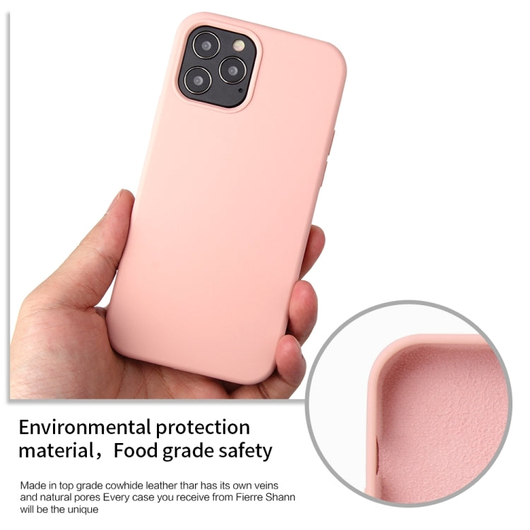 For iPhone 13 Solid Color Liquid Silicone Shockproof Protective Case(Coral Red) - iPhone 13 Cases by buy2fix | Online Shopping UK | buy2fix