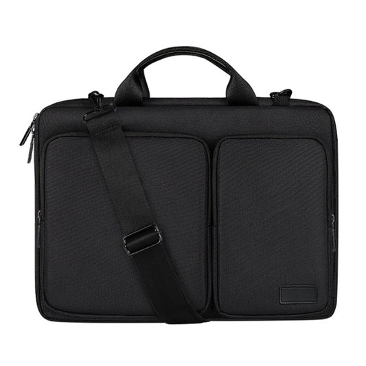 ST11 Polyester Thickened Laptop Bag with Detachable Shoulder Strap, Size:13.3 inch(Black) - 13.3 inch by buy2fix | Online Shopping UK | buy2fix