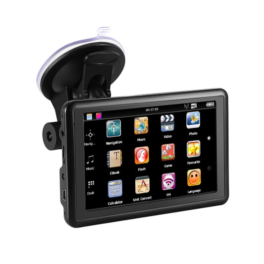 Q5 Car 5 inch HD TFT Touch Screen GPS Navigator Support TF Card / MP3 / FM Transmitter, Specification:North America Map - In Car by buy2fix | Online Shopping UK | buy2fix