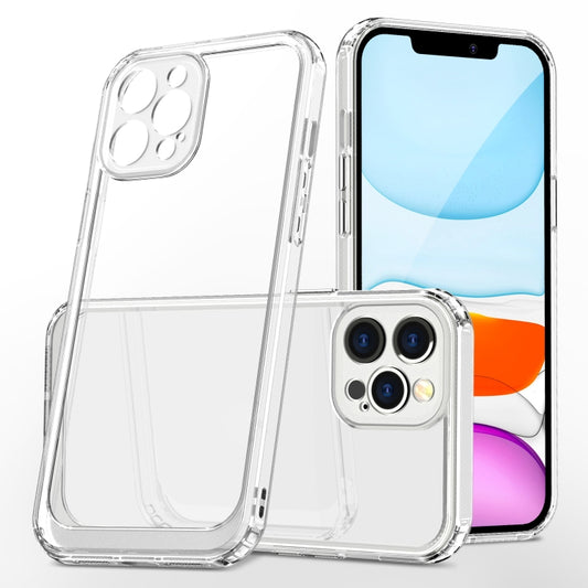 For iPhone 12 Pro Crystal Clear Shockproof PC + TPU Protective Case(Transparent) - iPhone 12 / 12 Pro Cases by buy2fix | Online Shopping UK | buy2fix