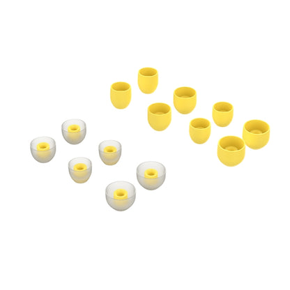 For Sony WF-1000XM4 / WF-1000XM3 Universal Earplug Sleeve Ear Cap Earmuffs(Yellow) - Apple Accessories by buy2fix | Online Shopping UK | buy2fix