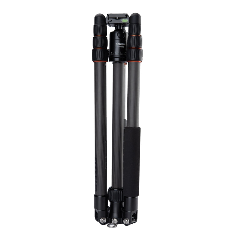 Fotopro X-go Plus E Portable Carbon Fiber Camera Tripod with Dual Action Ball Head - Camera Accessories by Fotopro | Online Shopping UK | buy2fix