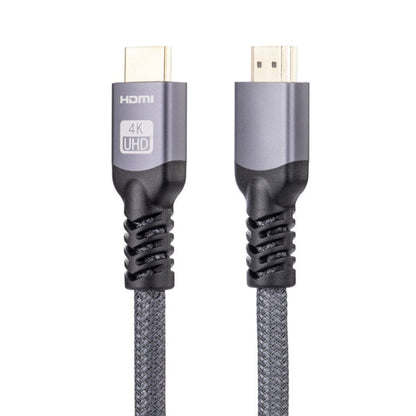 HDMI 2.0 Male to HDMI 2.0 Male 4K Ultra-HD Braided Adapter Cable, Cable Length:10m(Grey) - Cable by buy2fix | Online Shopping UK | buy2fix