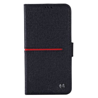 For iPhone 13 Pro GEBEI Top-grain Leather Horizontal Flip Protective Case with Holder & Card Slots & Wallet & Photo Frame (Black) - iPhone 13 Pro Cases by GEBEI | Online Shopping UK | buy2fix