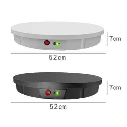 52cm Remote Control Electric Rotating Turntable Display Stand Video Shooting Props Turntable, Charging Power, Power Plug:US Plug(White) - Camera Accessories by buy2fix | Online Shopping UK | buy2fix