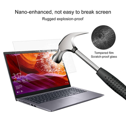 Laptop Screen HD Tempered Glass Protective Film For Asus VivoBook15s X 15.6 inch - Computer & Networking by buy2fix | Online Shopping UK | buy2fix