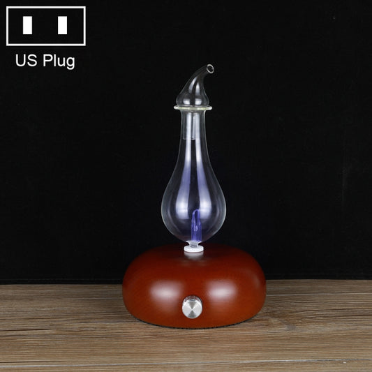 Wood Essential Oil Diffuser Aromatherapy Machine Automatic Alcohol Sprayer, Plug Specification:US Plug(Dark Brown) - Home & Garden by buy2fix | Online Shopping UK | buy2fix