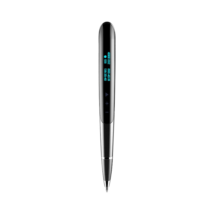 Q9 AI Intelligent High-definition Noise Reduction Conference Recording Pen Voice Control Recorder, Capacity:16GB(Black) - Security by buy2fix | Online Shopping UK | buy2fix